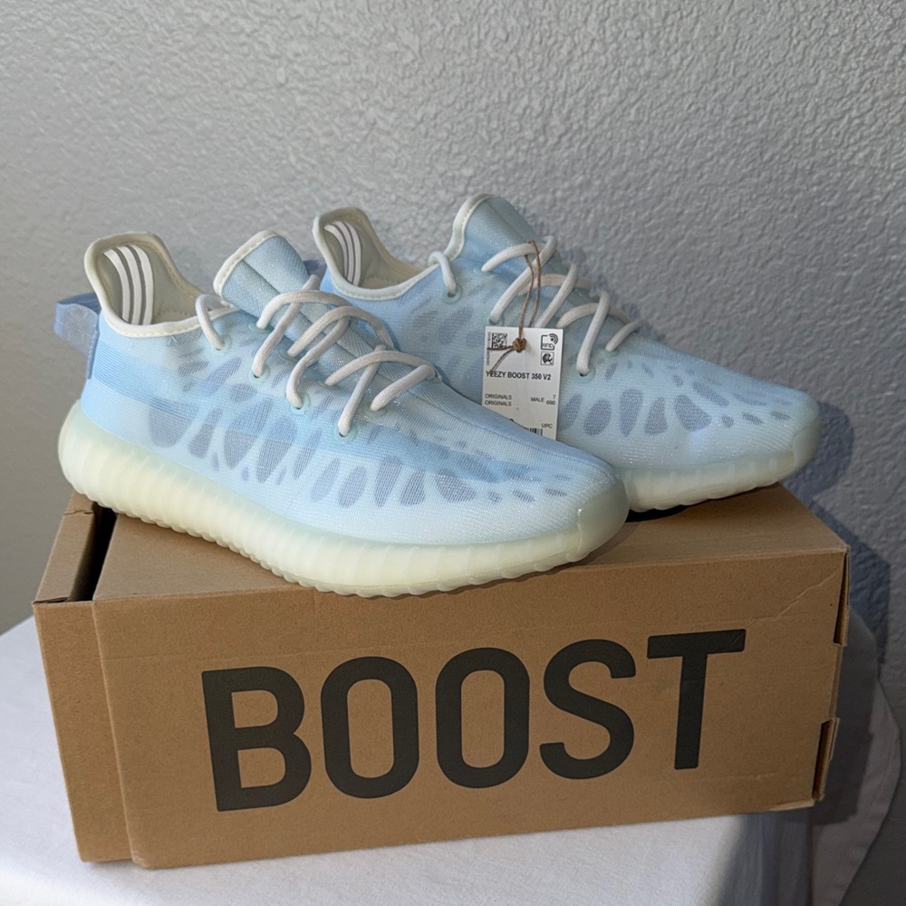 Yeezy Boost 380 Pale Blue Sneakers